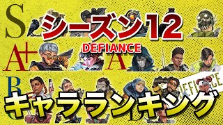 【APEX LEGENDS】シーズン12 キャラクターランキング！！【エーペックスレジェンズ】