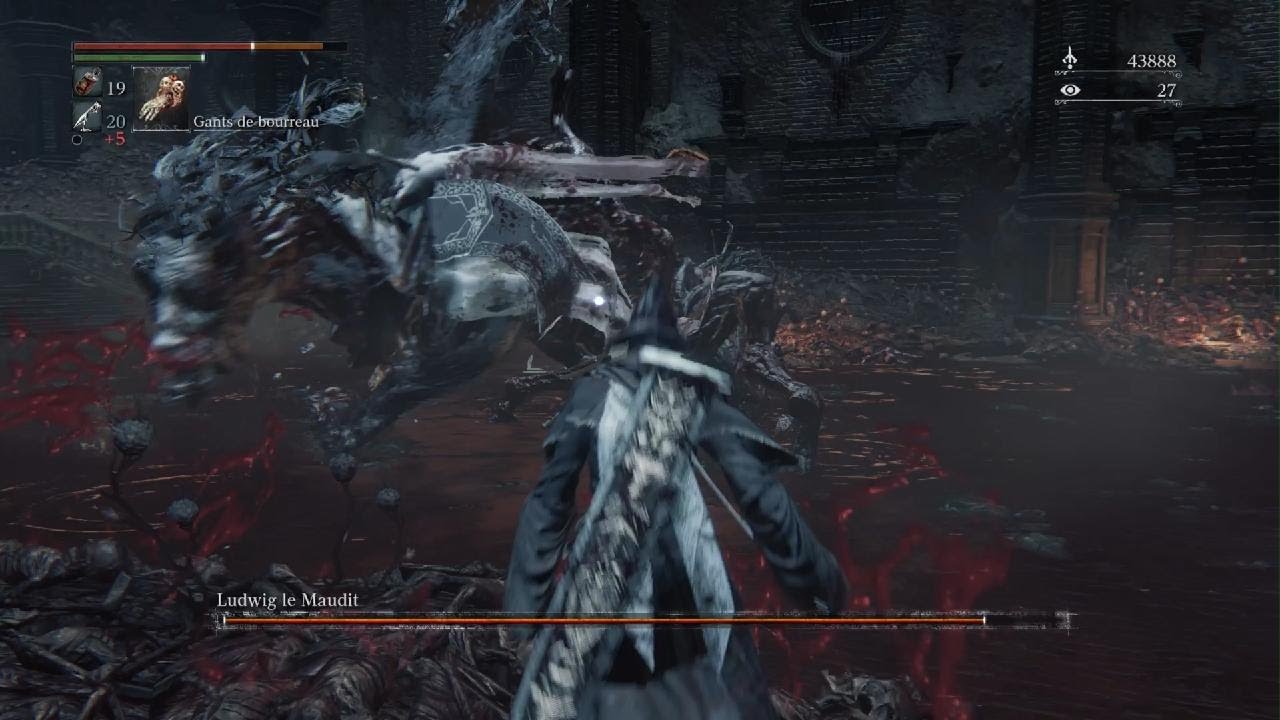 Bloodborne Boss Ludwig le maudit