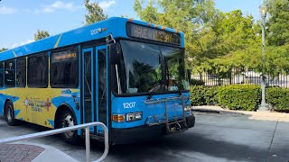 Treasure Coast Connector: 2012 30ft Gillig Low Floor #1207 On Route 3 @ Fort Pierce Intermodal