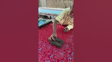 Red bold block printing #textileprinting #youtube