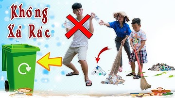 Không Xả Rác – Trò Chơi Vứt Rác Đúng Nơi Quy Định ❤ BonBon TV ❤