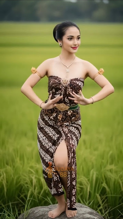 Gadis Cantik Menari “Caping Gunung” di Tengah Sawah | Tarian Jawa Memikat Jiwa