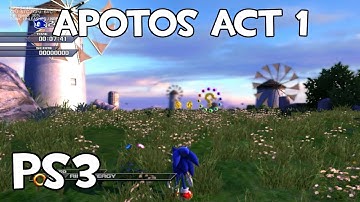 [PS3] Sonic Unleashed - Apotos Act 1 - Performance Test