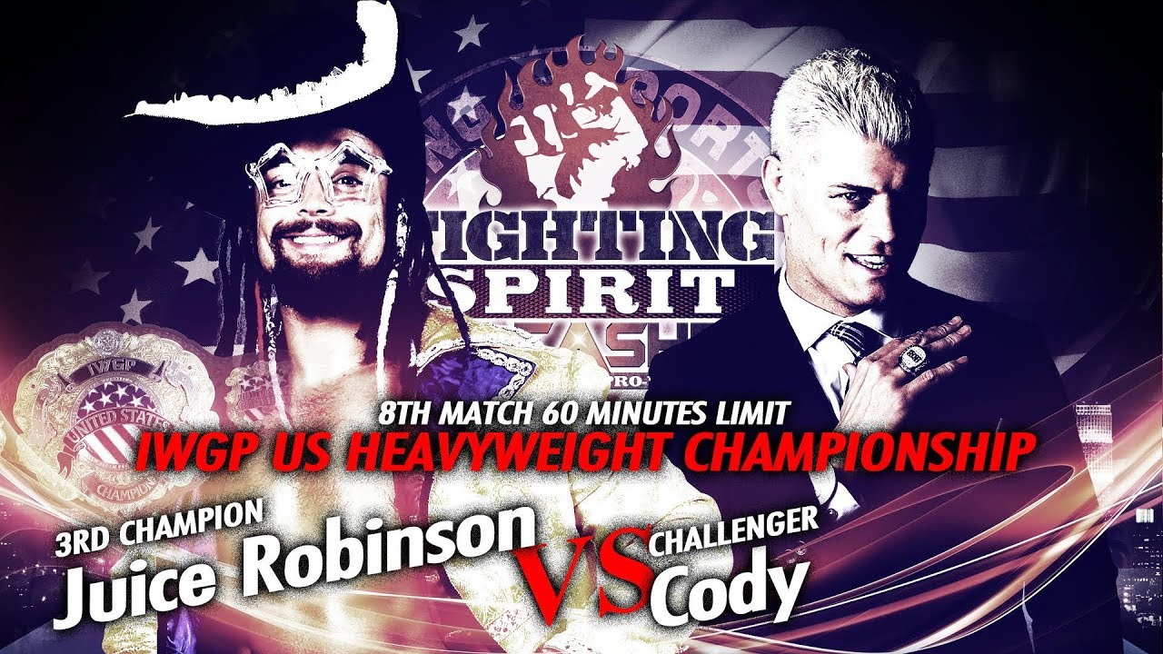 Juice Robinson vs Cody - IWGP US Championship match - Trailer - YouTube