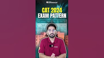 CAT 2024 Exam Pattern📊| VARC, DILR & Quantitative Aptitude 📚| CAT Exam Strategy & Tips 🎓#shorts