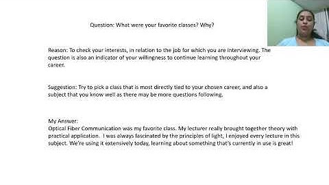 What were your favorite classes Why