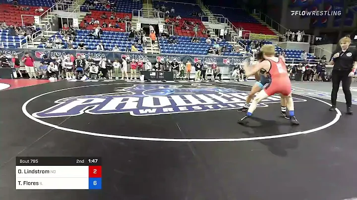 120 Lbs Consi Of 32 #1 - Owen Lindstrom, North Dak...