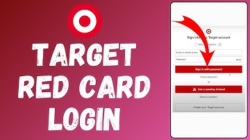 Target Red Card Login 2024 | How To Login To Target Red Card Account