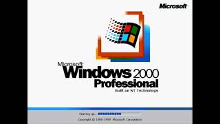 Windows 2000 Startup Hidden Sound