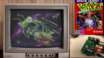 Space Quest Amiga Pi-MIDI Roland MT-32 emulator