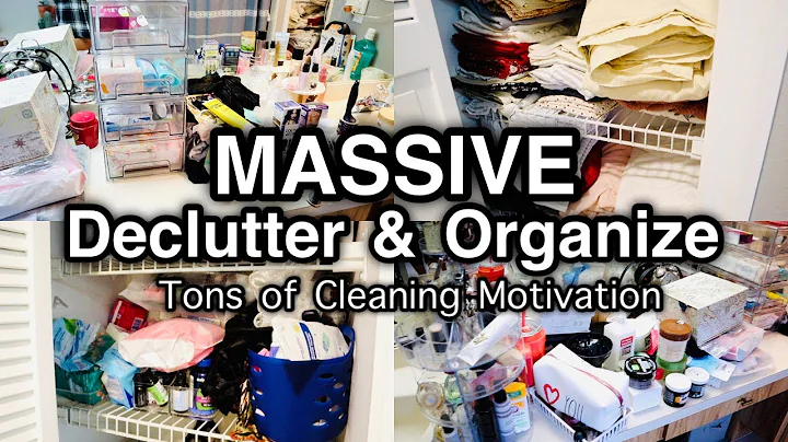 Massive Declutter & Organize. Extreme Decluttering & Organizing. Extreme Cleaning Motivation.