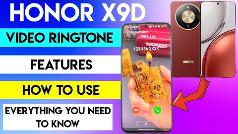 Handleiding voor het instellen van de Honor X9d-videobeltoon (stap voor stap)