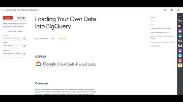 Loading Your Own Data into BigQuery || #Learn_to_earn || #qwiklabs || #GSP865