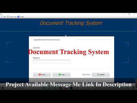 Document Tracking System In Java 2026