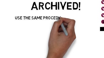 105 Teacher Portal:  How to archive Students, groups and assignments.