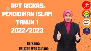 RPT RINGKAS PENDIDIKAN ISLAM TAHUN 1 2022/2023