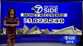 For the sixth year in a row, nina pineda and 7 on your side team have
helped our viewers get back more than $1 million. addition to getting
...