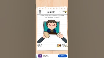 Brain Test (3) Level (287...) Solution Revealed ! brain game