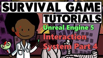How to Make an Interaction Widget | Make a Survival Game in Unreal Engine 5 | Interaction System (4)