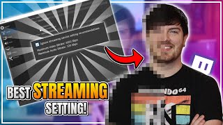 The HIDDEN OBS Setting for Best Twitch Stream Quality! 10K Giveaway!