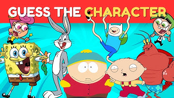 Guess The CARTOON CHARACTER in 3 Seconds ⏱💯 | 50 Famous CARTOON Characters🎬