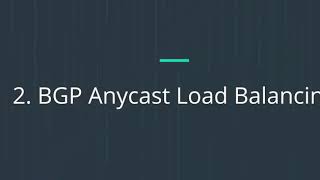 BGP anycast
