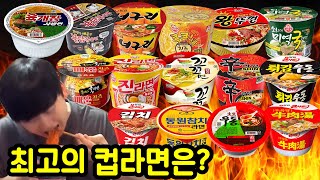 가장 맛있는 컵라면은? 컵라면 이상형 월드컵