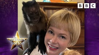 Michelle Williams On Working With A Scene Steal Monkey The Graham Norton Show - Bbc