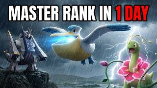 This Rain Team Got Me MASTER RANK in 24 Hours... (Pokemon Champions)