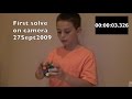 Speedcubing Journey of Lucas Etter