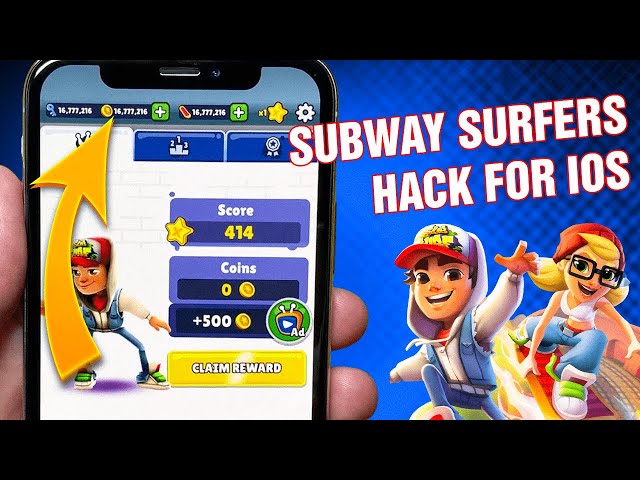 Download Subway Surfers Hack 2 on iOS (iPhone/iPad) - [Unlimited Coins]