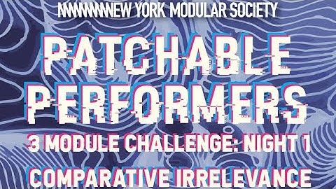 New York Modular Society: 3 Module Challenge
