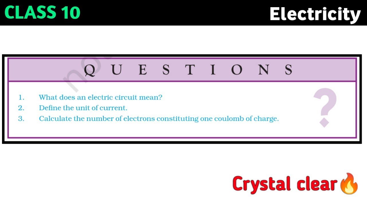 What Does An Electric Circuit Mean Define The Unit Of Current What Does An Electric Circuit Mean Define The Unit Of Current