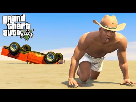 Видео: ФРАНКЛИН ПОТЕРЯЛСЯ в ПУСТЫНЕ! Что произошло?! - GTA 5 (Моды ГТА 5)