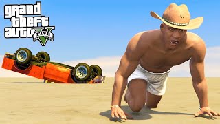 ФРАНКЛИН ПОТЕРЯЛСЯ в ПУСТЫНЕ! Что произошло?! - GTA 5 (Моды ГТА 5)