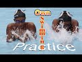 Own swimming practice