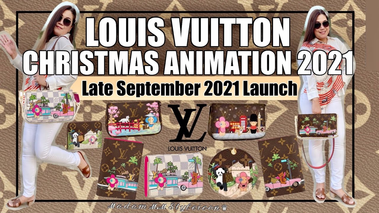 Louis Vuitton Christmas Animation 2021 update 2  LV Christmas Animation  2021 Mens Womens collection 
