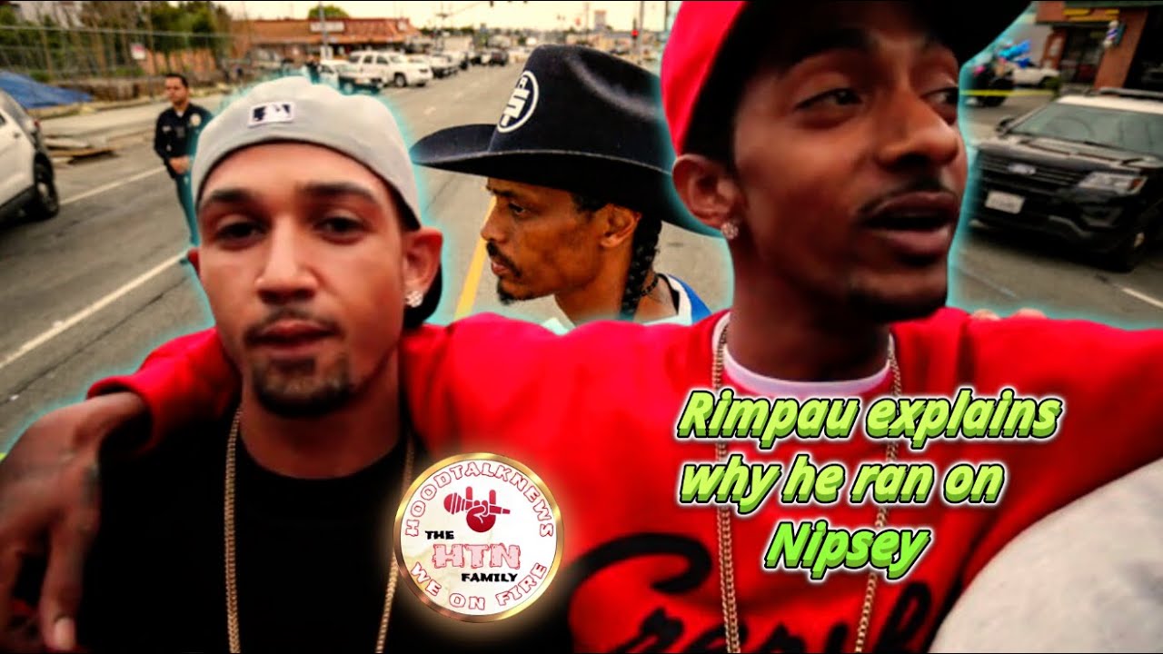 Rimpau Rapper Rimpau Explains Why He Ran On Nipsey🤦🏾♂️ - YouTube