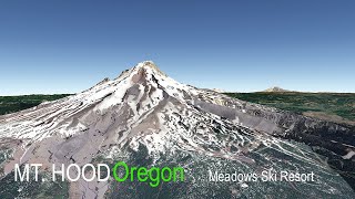 Mt  Hood Oregon - An Active Volcano