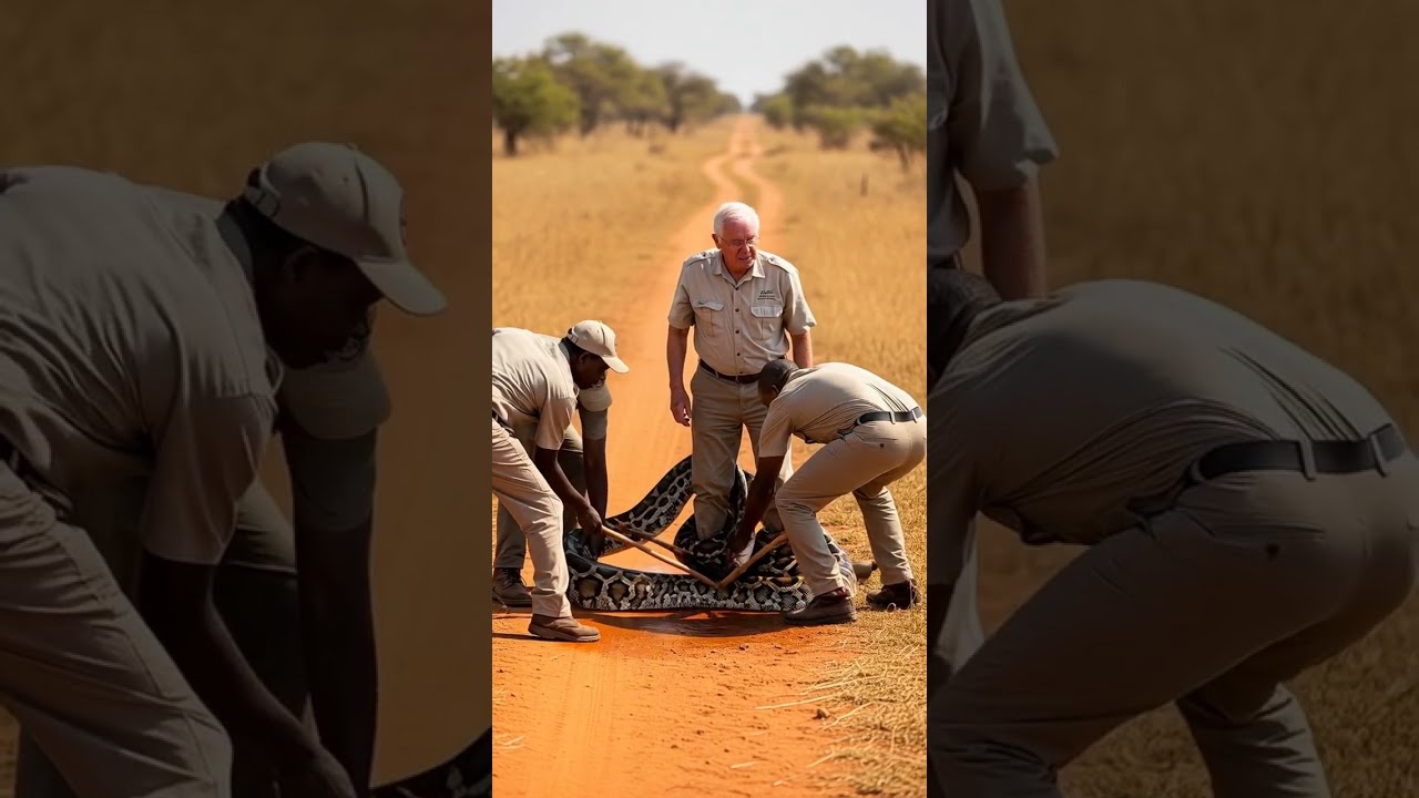 Why Are They Watering The Python 