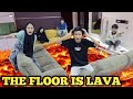 The floor is lava dirumah gamers bucin