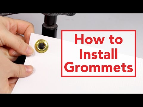 How To Install Grommets - Garrett Wade