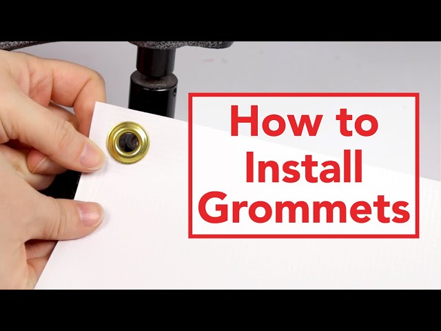 How to Install Grommets: 9 Steps (with Pictures) - wikiHow