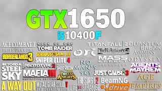 GTX 1650 i5 10400F Test in 55 Games GTX 1650 i5 10400F Test in 55 Games