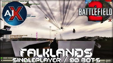 Battlefield 2: AIX 2.0 - Falklands (90 Bot Singleplayer)
