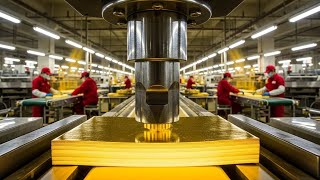 How Gold Leaf Is Made – Inside the Ultra-Thin Luxury Industry (Full Process)