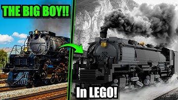 The Biggest Train in the WORLD?! | Big Boy Locomotive by LesDiy