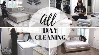 HOW I CLEAN ALL DAY | ALL DAY CLEANING ROUTINE | CLEAN WITH ME