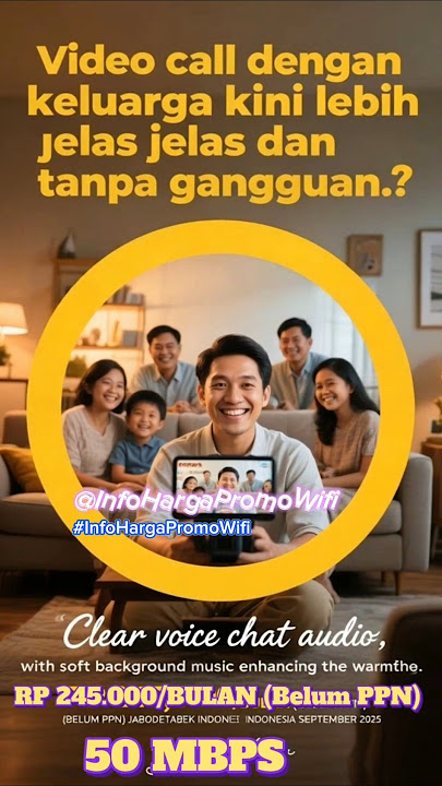 #InfoHargaPromoWifi #50MBPS #Internet #XLSatu #FirstMedia #IndiHome #MyRepublic #IndosatHifi #Biznet