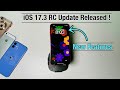 iOS 17.3 RC Released ! What’s New ?